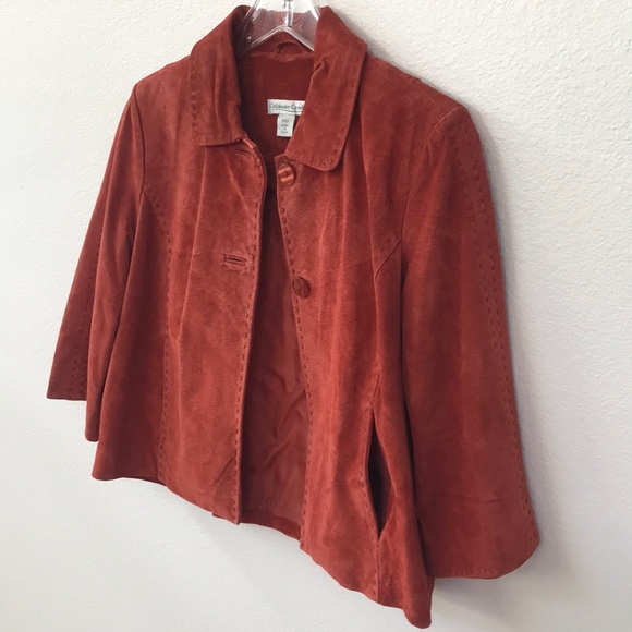 Leather jacket, unique color and style - Picture 6 of 6